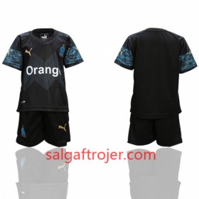 Olympique de Marseille Fodboldtrøjer Børn Udebanesæt 2018/19 Kort ærmer
